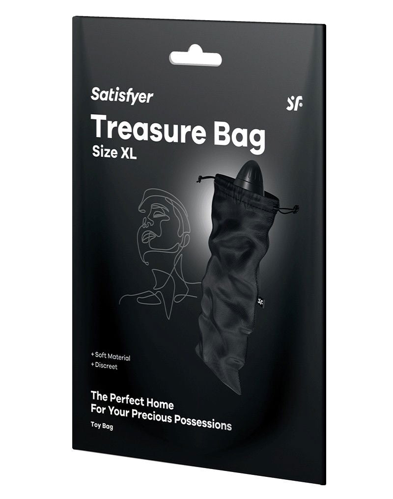 Satisfyer - Treasure Bag - XL - Black