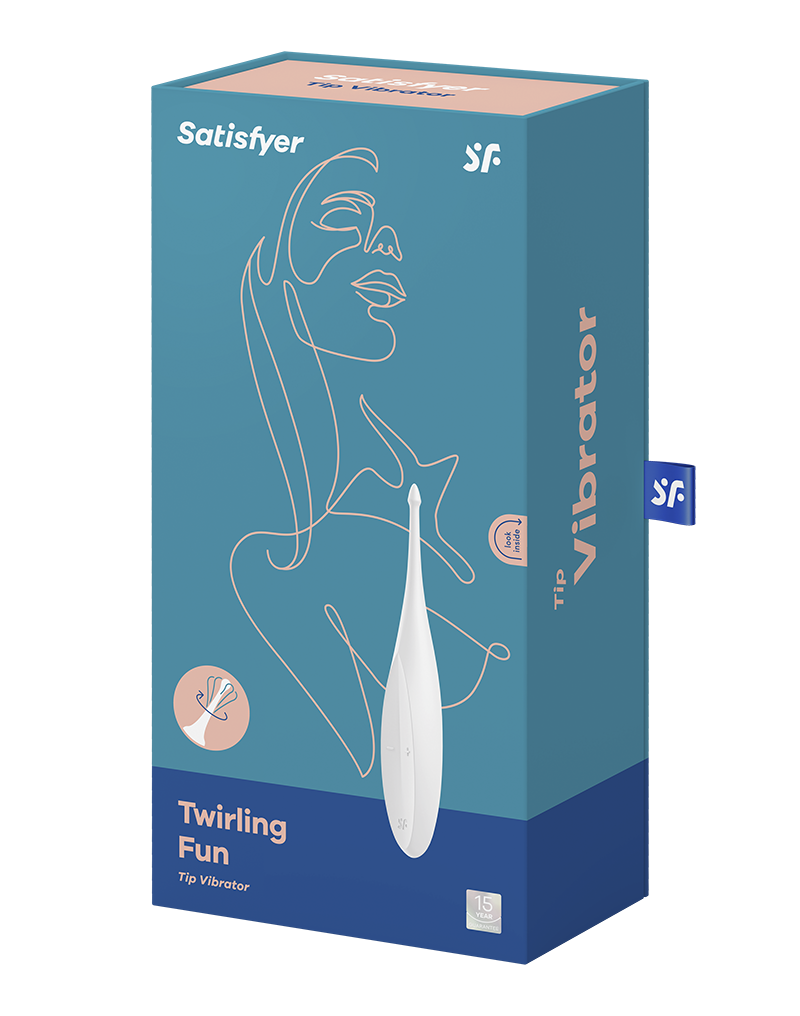 Satisfyer - Twirling Fun - Pin Point Vibrator - Wit