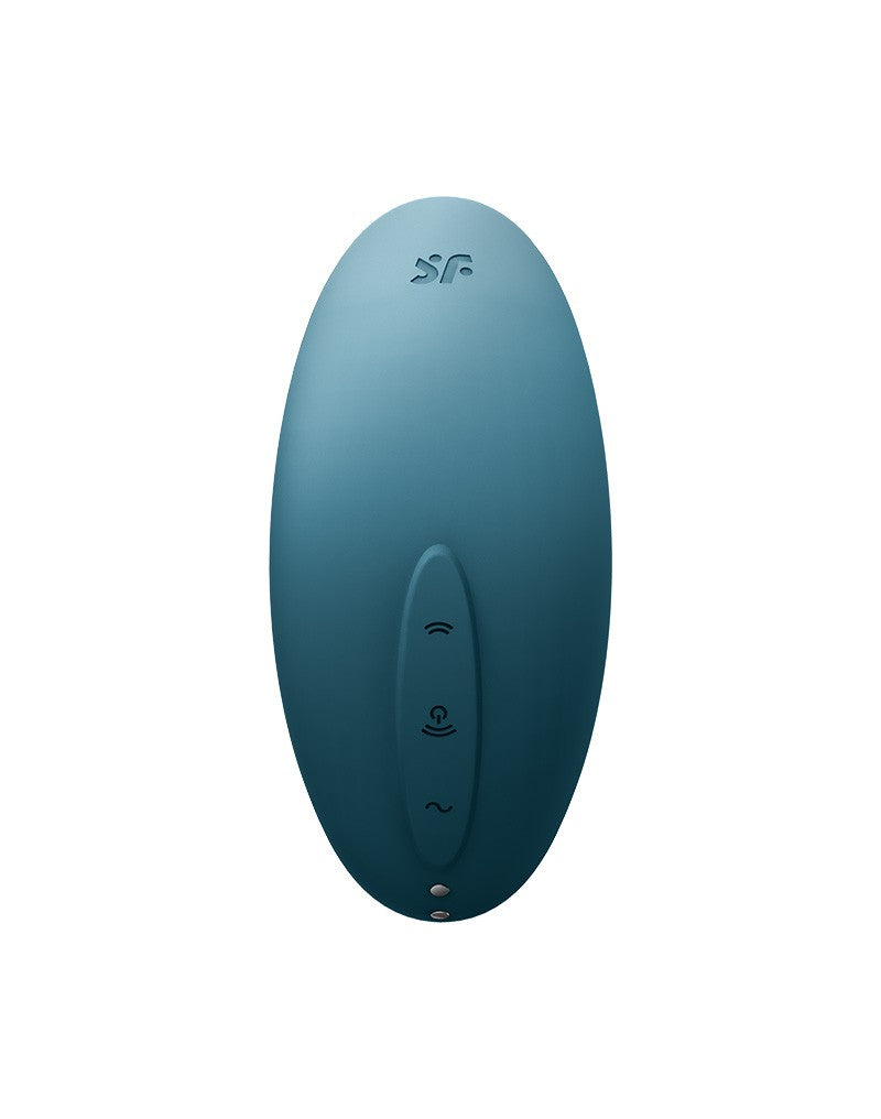 Satisfyer - Vulva Lover 2 - Luchtdruk Vibrator - Blauw