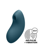 Satisfyer - Vulva Lover 2 - Luchtdruk Vibrator - Blauw