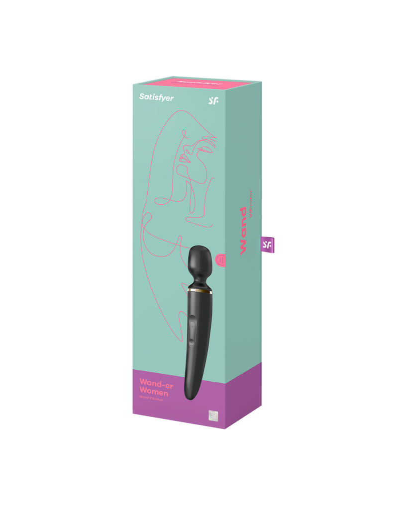 Satisfyer Wand-er Woman Black