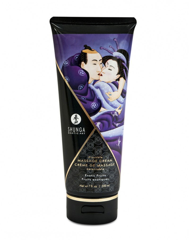 Shunga - Eetbare Massage Crème - Exotic Fruits - 200 ml