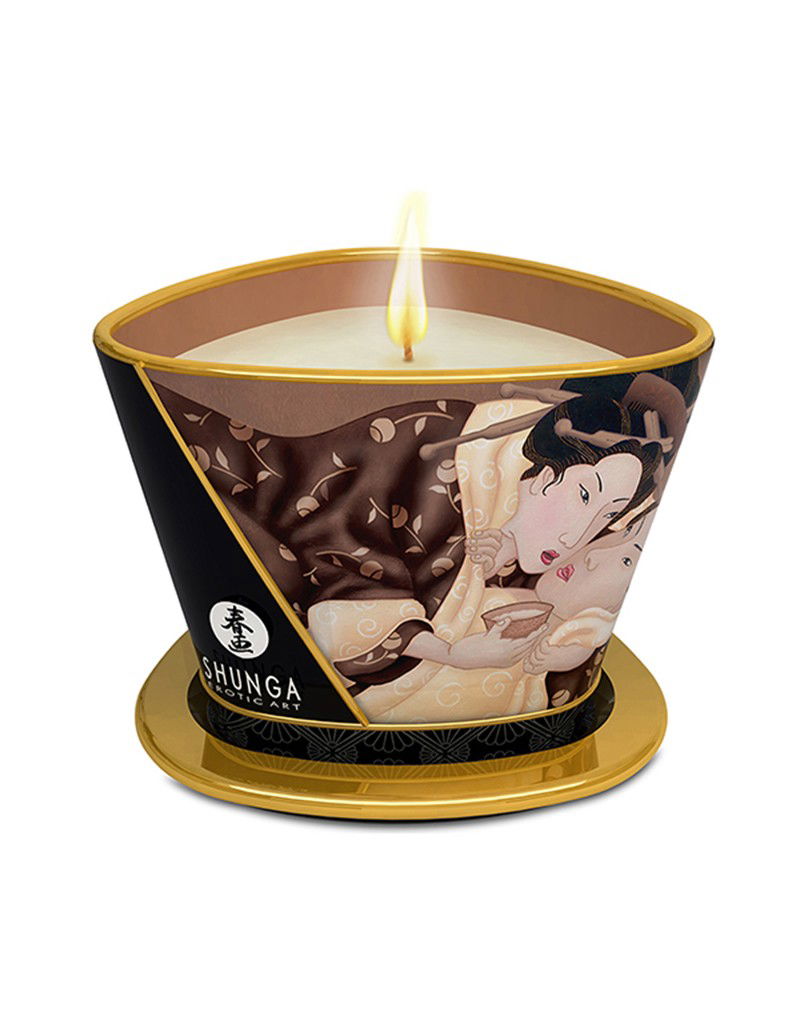 Shunga - Massagekaars - Intoxicating Chocolate - 170 ml