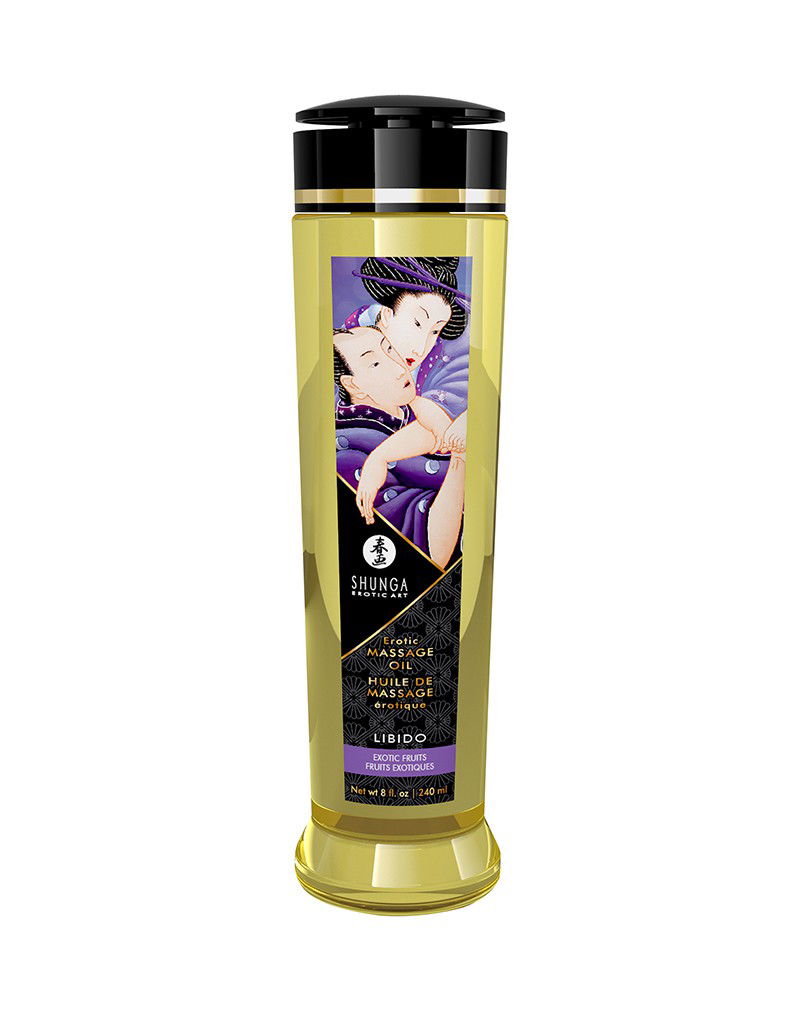 Shunga - Massage Olie - Libido Exotic Fruits - 240 ml