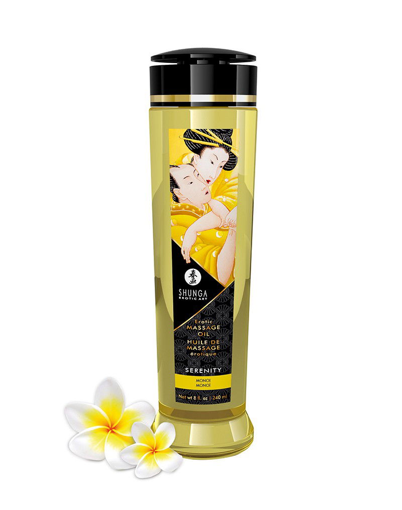 Shunga - Massage Olie - Serenity Monoi - 240 ml