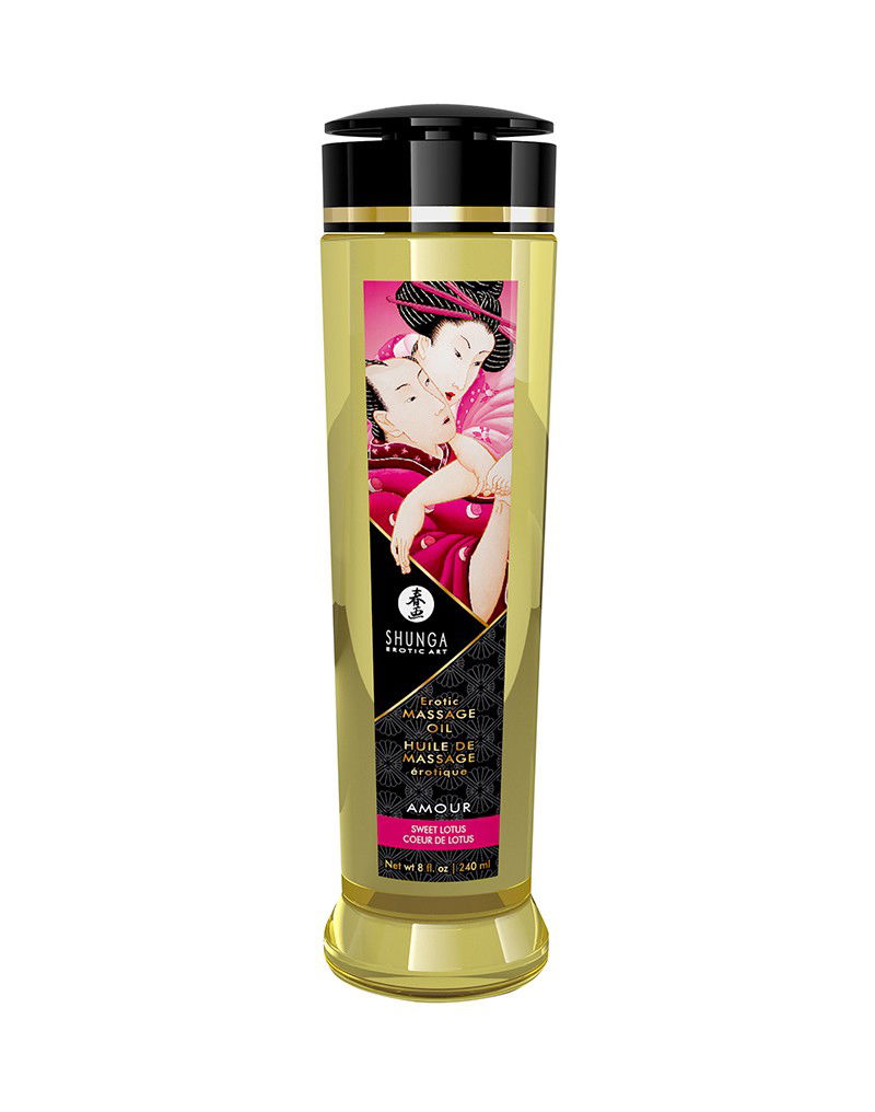 Shunga - Massage Olie - Sweet Lotus - 240 ml