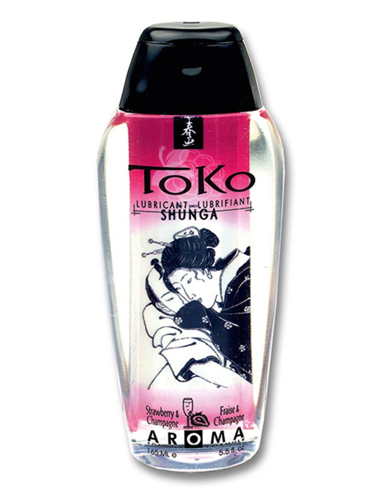 Shunga - Toko Aroma Strawberry Wine - Glijmiddel op waterbasis - 165 ml