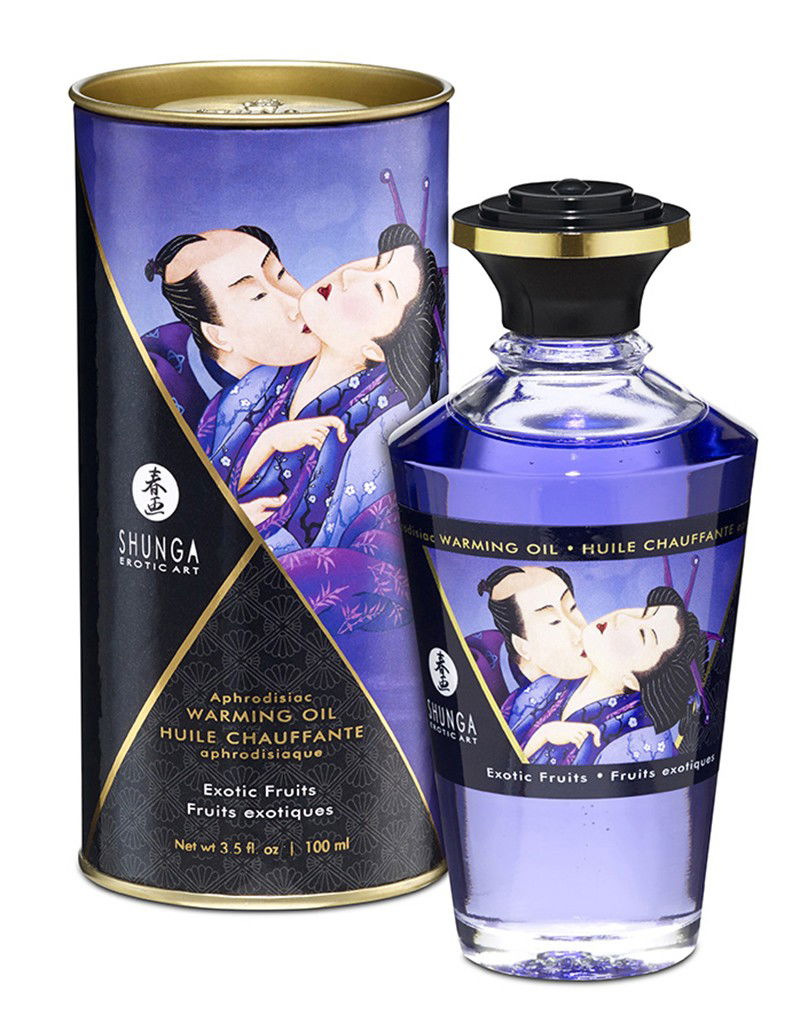Shunga - Verwarmende Olie - Exotic Fruits - 100 ml