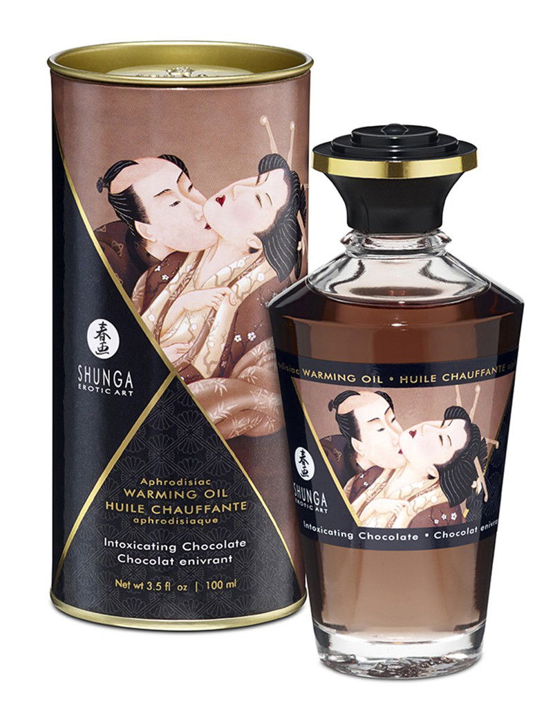 Shunga - Verwarmende Olie - Intoxicating Chocolate - 100 ml