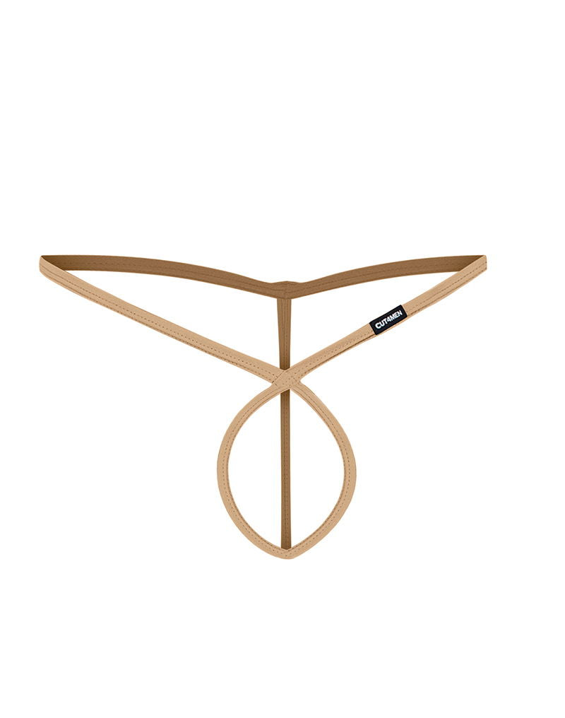 SP4NDEX by C4M - Gekruiste String - Goudkleurig Zand