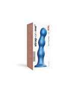 Strap-On-Me - Dildo Plug Balls Maat XXL - Metallic Blauw