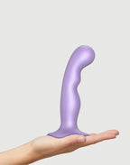 Strap-On-Me - Dildo Plug P&G Maat M - Metallic Lila