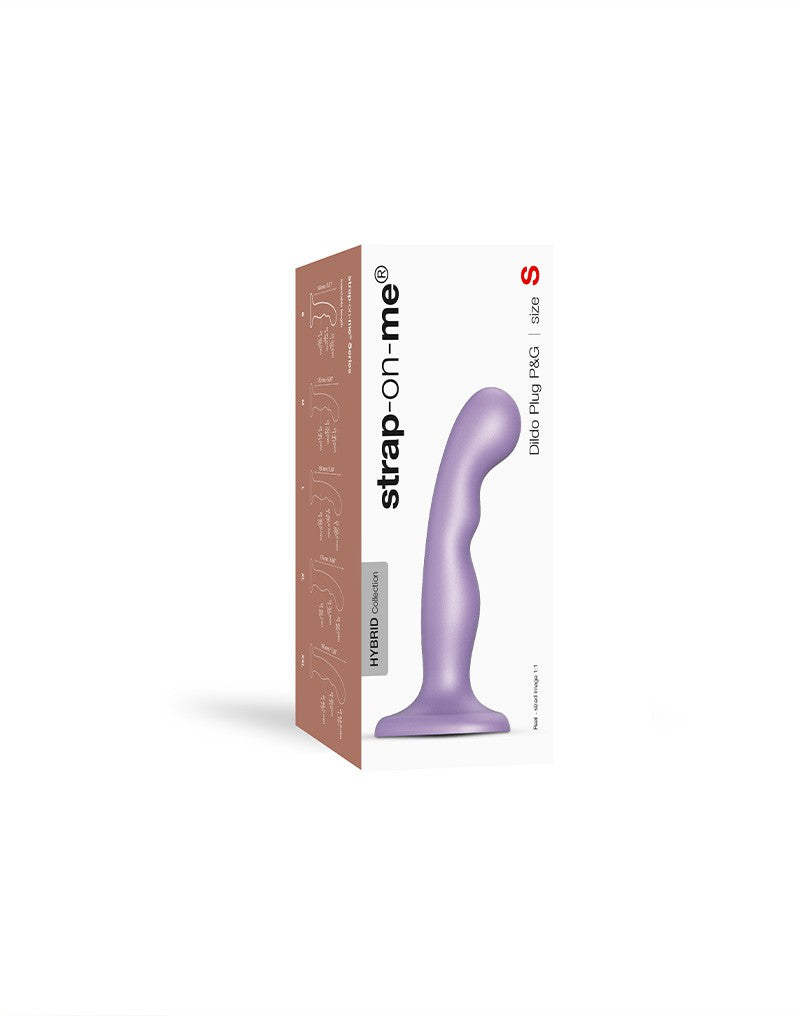 Strap-On-Me - Dildo Plug P&G Maat S - Metallic Lila