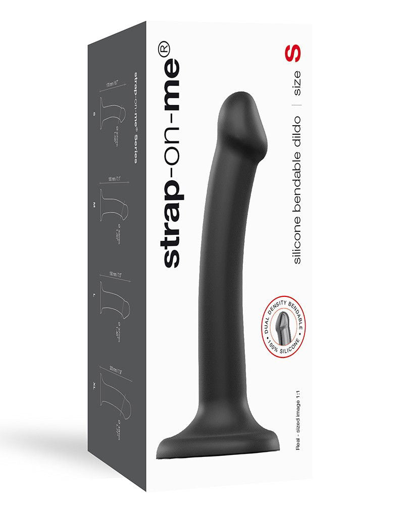 Strap-On-Me Dual Density Dildo Black S