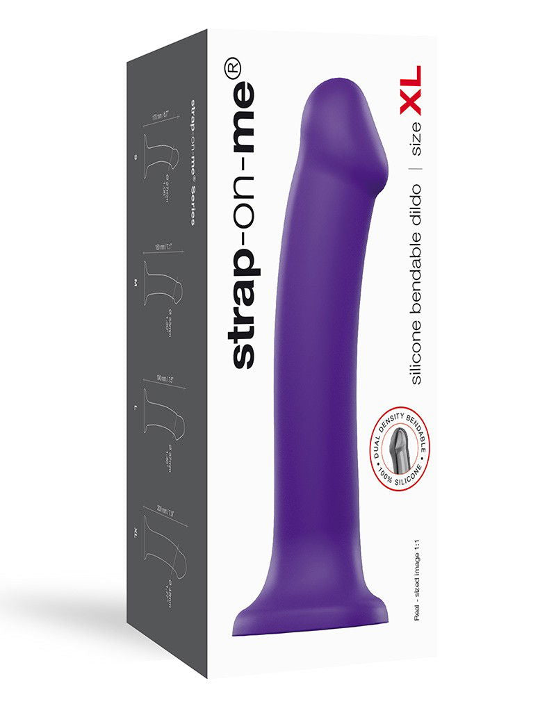 Strap-On-Me Dual Density Dildo Purple XL