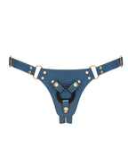 Strap-On-Me - Harnais Simili Generous - Blauw