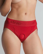 Strap-On-Me - Harness Heroine - Strap-On Harnas - Rood