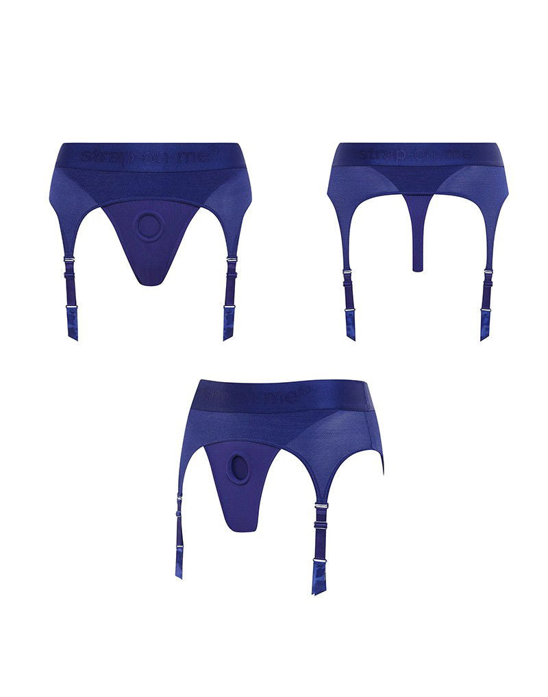 Strap-On-Me - Harness Rebel - Strap-On Harnas - Blauw