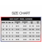 Strap-On-Me - Harness Rebel - Strap-On Harnas - Blauw