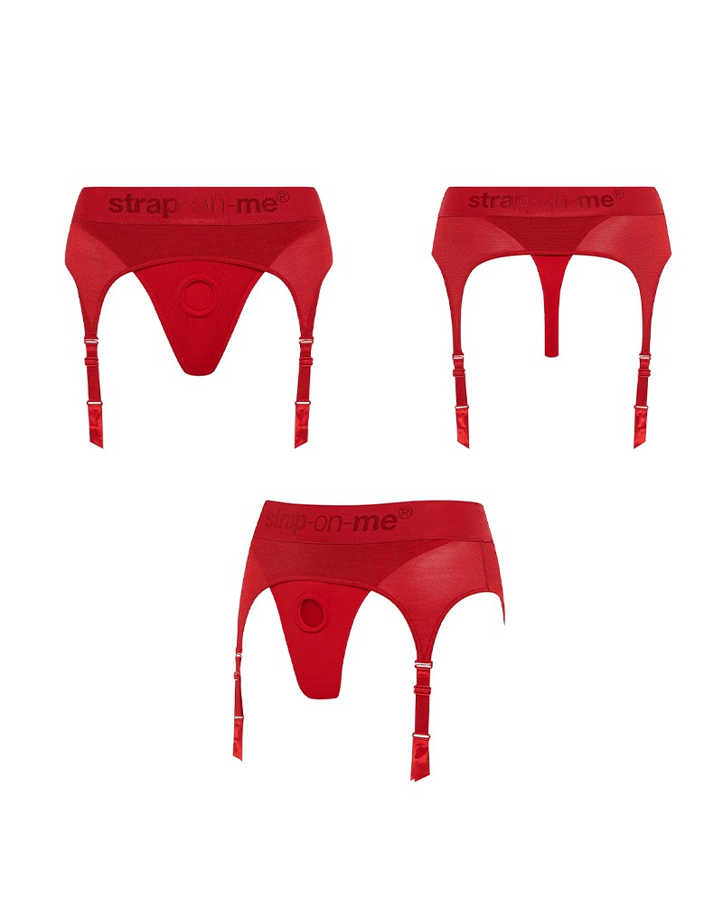 Strap-On-Me - Harness Rebel - Strap-On Harnas - Rood