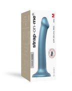 Strap-on-Me Mono Density Dildo Blue Metallic M