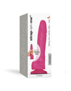 Strap-On-Me - Sliding Skin Realistic Dildo Maat L - Roze