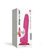 Strap-On-Me - Sliding Skin Realistische Dildo Maat M - Roze
