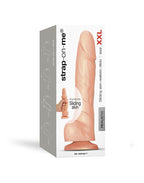 Strap-On-Me - Sliding Skin Realistische Dildo Maat XXL - Nude