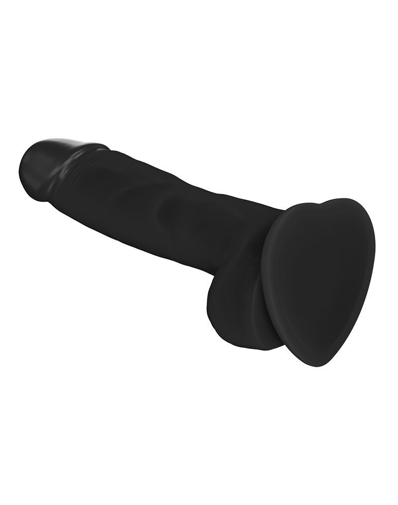 Strap-On-Me Soft Realistic Dildo Black Size L