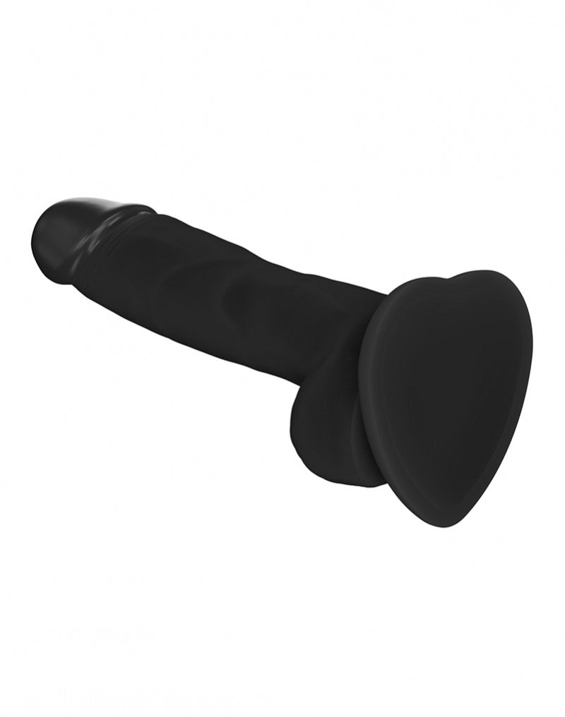 Strap-On-Me Soft Realistic Dildo Black Size S
