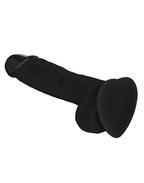 Strap-On-Me - Soft Realistic Dildo Size XL - Zwart