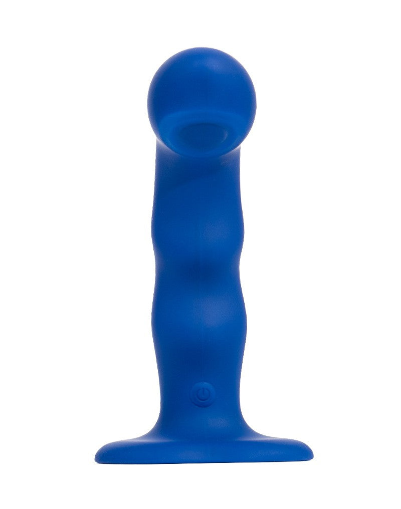 Strap-On-Me - Tappende Dildo Wave - Blauw