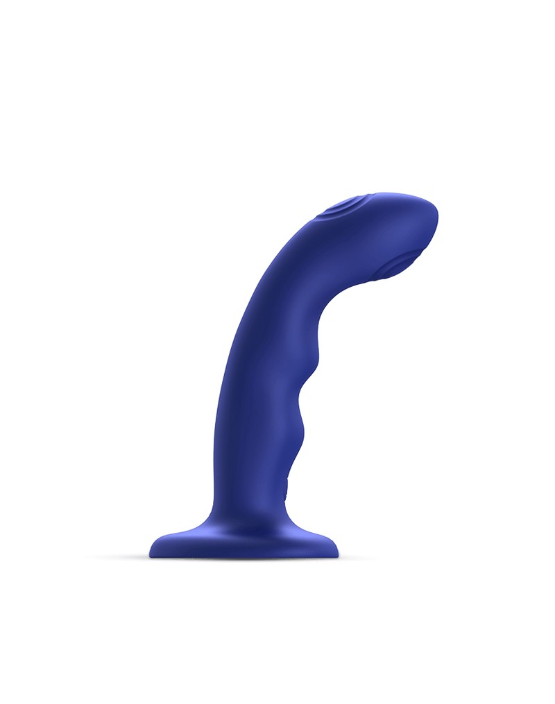 Strap-On-Me - Tappende Dildo Wave - Blauw