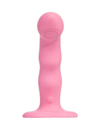 Strap-On-Me - Tappende Dildo Wave - Roze Koraal