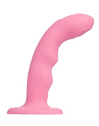Strap-On-Me - Tappende Dildo Wave - Roze Koraal