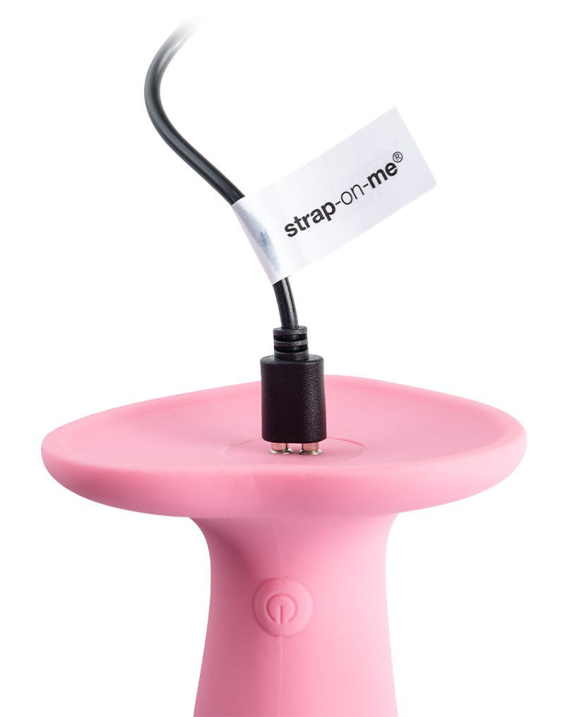 Strap-On-Me - Tappende Dildo Wave - Roze Koraal