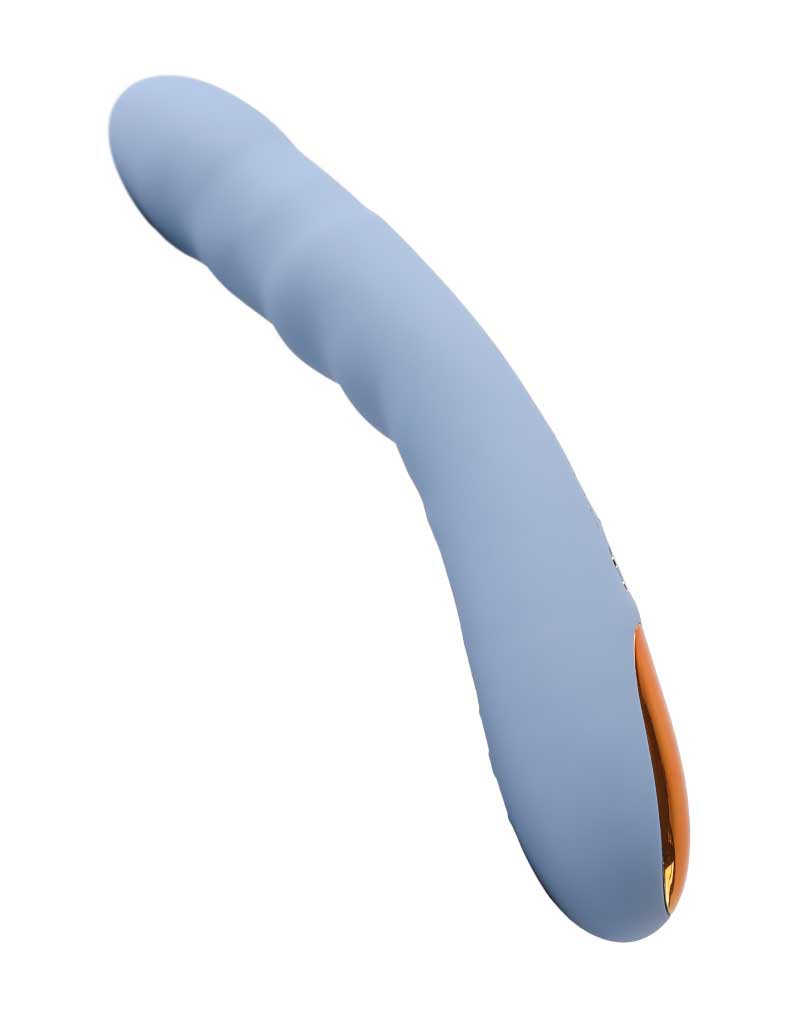 SVAKOM - Ava Neo - Thrusting Vibrator - Blauw