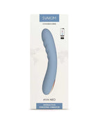 SVAKOM - Ava Neo - Thrusting Vibrator - Blauw