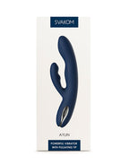 SVAKOM - Aylin - Rabbit Vibrator met Pulserende Tip - Blauw