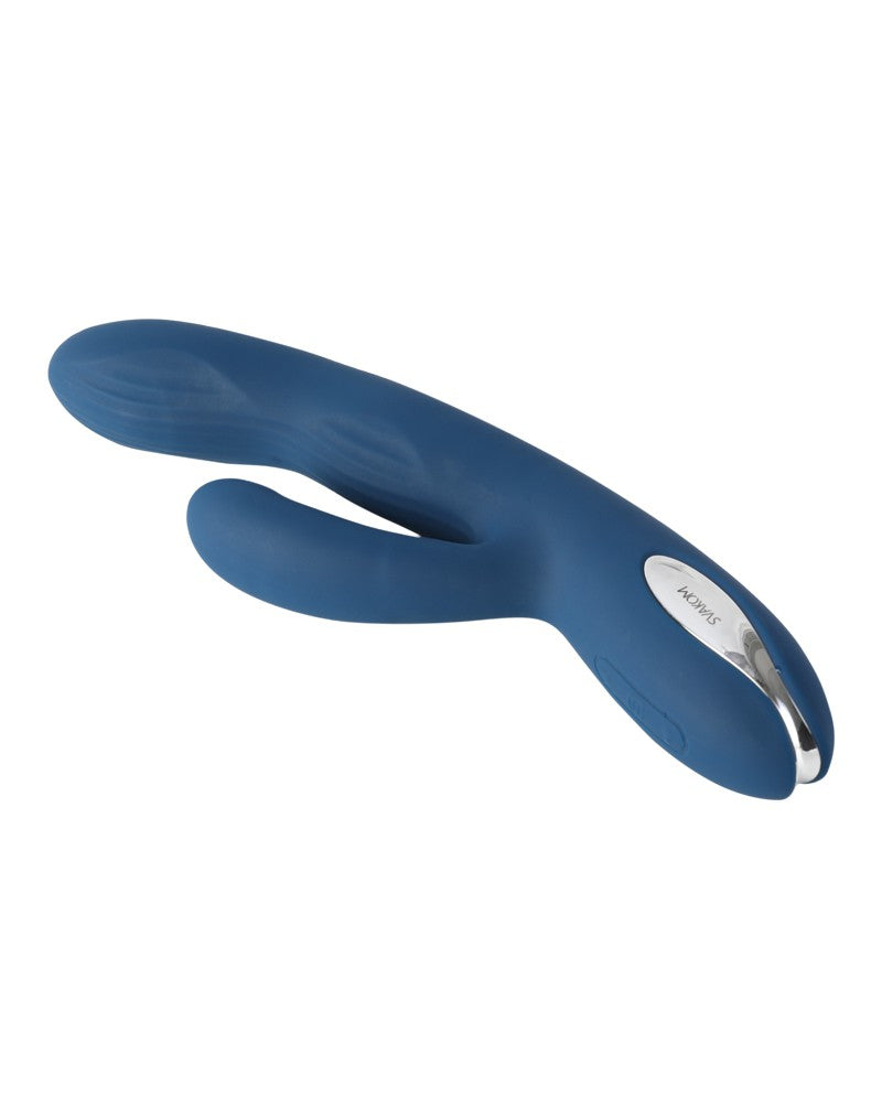 SVAKOM - Aylin - Rabbit Vibrator met Pulserende Tip - Blauw
