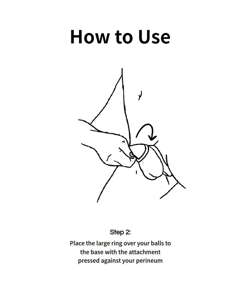 SVAKOM - Benedict - Perineum Stimulator - Zwart