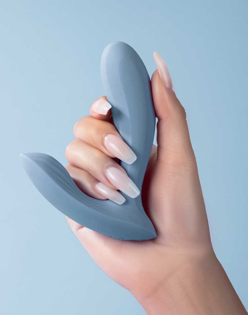 SVAKOM - Erica - Draagbare Vibrator (met App-bediening) - Blauw