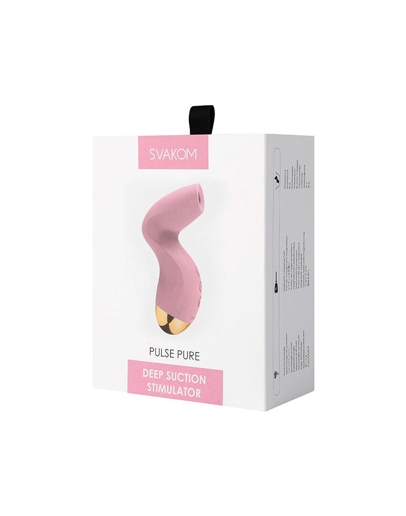 SVAKOM - Pulse Pure - Luchtdruk Vibrator - Roze
