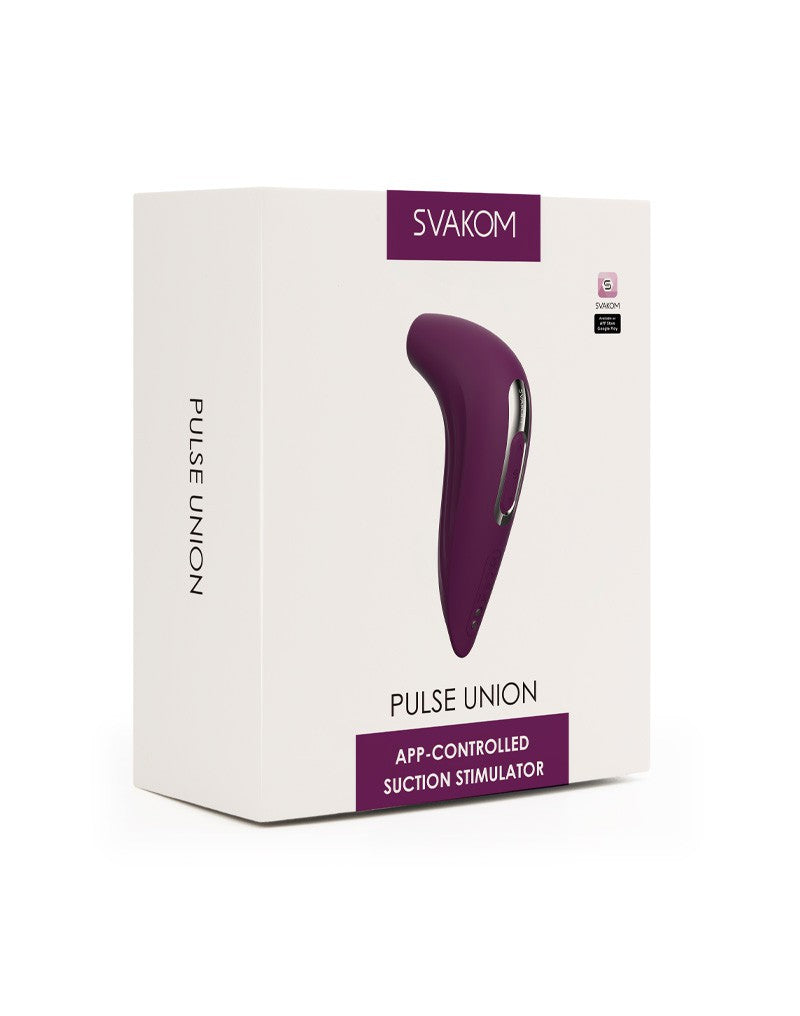 SVAKOM - Pulse Union - Air Pressure Vibrator (met app control) - Paars
