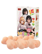 TAMASHII Male Masturbator-Three Sisters Masturators 3 Pack