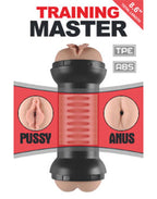 Training Master Double Side Stroker-Pussy and Anus