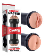 Training Master Double Side Stroker-Pussy and Anus