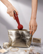 Viotec - Firelick - Mini Wand Vibrator - Goud & Wijnrood