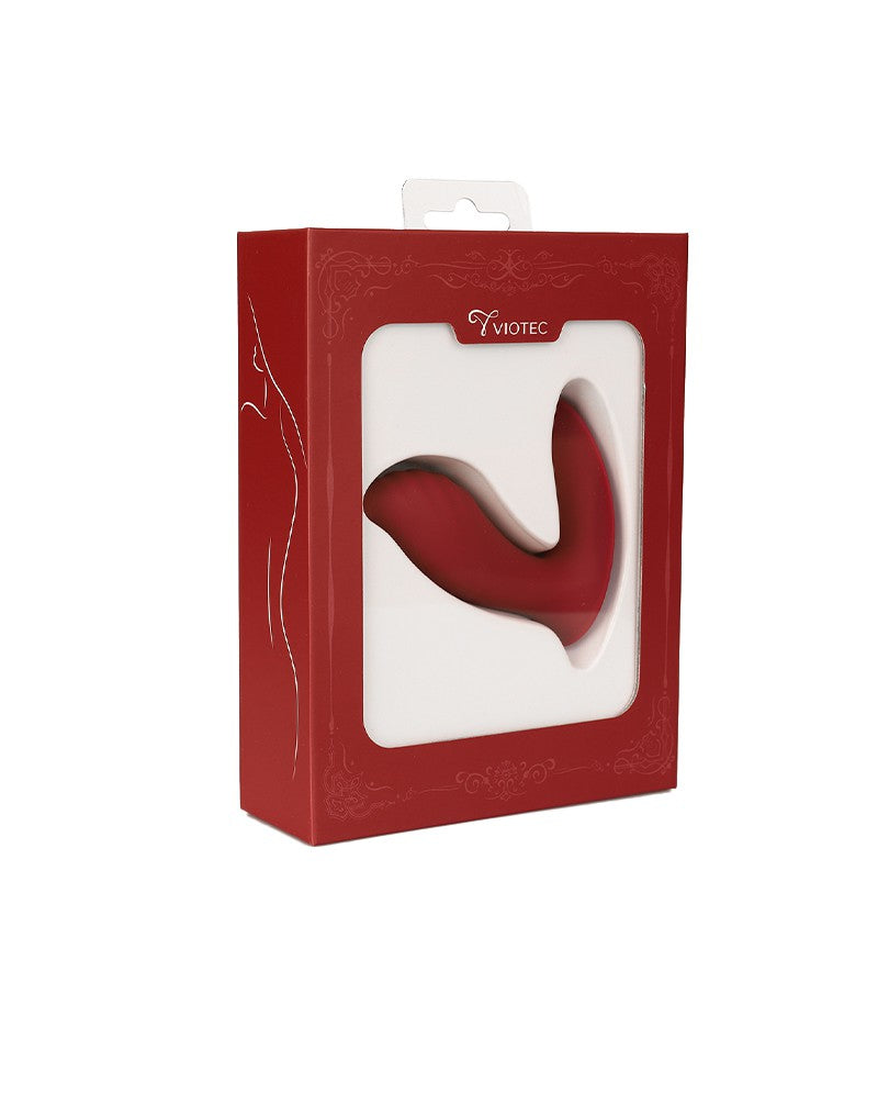 Viotec - Loyte - Prostaat Vibrator met Appbediening - Wijnrood