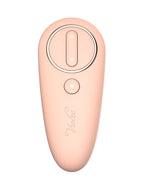 Viotec - Oliver - Draagbare vibrator met afstandsbediening - Goud & Wijnrood